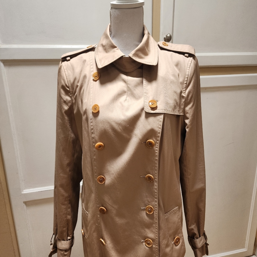 Banana Republic Women's Midi Trench Coat 💛 - Picture 5 of 14
